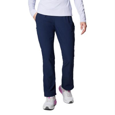 Columbia Women's Leslie Falls Pull-On Pant, Collegiate Navy, 3X