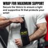 TuffWraps 16" Wrist Straps for Gym - No Thumb Loops - Powerlifting, Weightlifting, and Bench Press Support - Durable Wrist Straps Gym Accessory for Enhanced Wrist Support view 4