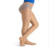 Capezio Ultra Shimmery Tight - Girls, Caramel, Medium/Small view 3