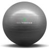 GolfForever Stability Ball Proven by Golfer Scottie Scheffler | Golf Training Exercise Ball | Premium Golf Training Workout Ball to Build Swing Speed, Improve Balance & Strengthen Core | 65cm | Grey view 1