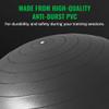 GolfForever Stability Ball Proven by Golfer Scottie Scheffler | Golf Training Exercise Ball | Premium Golf Training Workout Ball to Build Swing Speed, Improve Balance & Strengthen Core | 65cm | Grey view 3