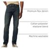 LEVI STRAUSS SIGNATURE Gold Men's Regular Fit Flex Jeans view 4