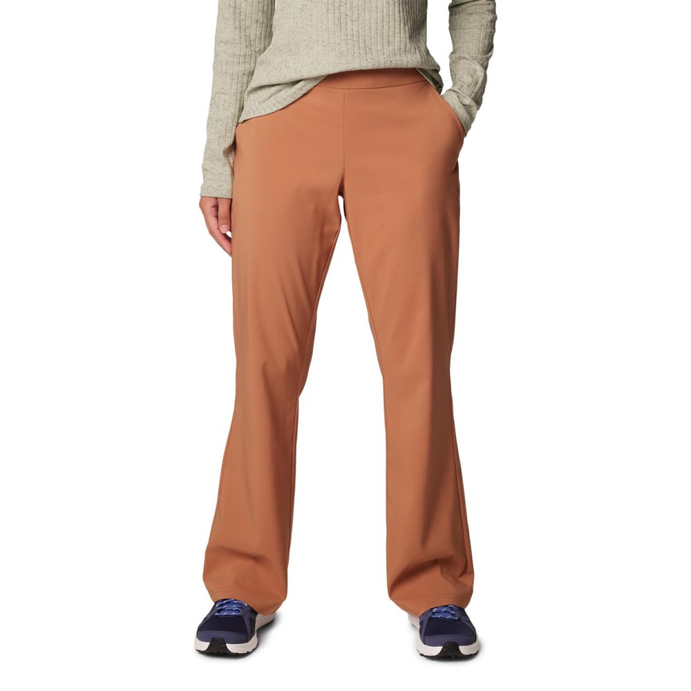 Columbia Women's Anytime Bootcut Pant II, Camel Brown, X-Small