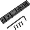 Gotical Ruger 10/22 Weaver and 3/8" Dovetail Mount Dovetail Predrilled Receiver Ruger Rail Mount Adapter (Rail & Red/Green Dot Sight) view 3