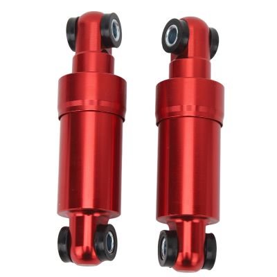 Jauarta 1Pair Shock Absorber 750LBS Shock Absorber Damper Universal Fit for Folding Scooter Electric Bike with 110mm Hole Center Distance