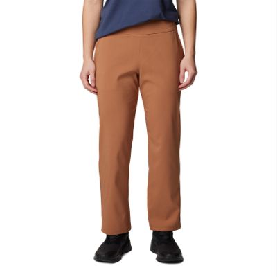 Columbia Women's Anytime Pull-On Pant II, Camel Brown, 3X Plus