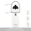 Ryan & Rose Water Bottle Handle - Water Bottle Sling, Carrier, Holder with strap - Soft Durable Silicone - Fits Most 8-40oz Bottles - Compatible Stanley Cup Accessories (White) view 3