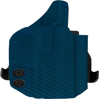 HolsterBuilder OWB Paddle, Durable & Lightweight Kydex Holster Attachment, USA Made Concealed Carry Holster Paddle for Men & Women