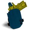 HolsterBuilder OWB Paddle, Durable & Lightweight Kydex Holster Attachment, USA Made Concealed Carry Holster Paddle for Men & Women view 3