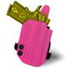 HolsterBuilder OWB Paddle, Durable & Lightweight Kydex Holster Attachment, USA Made Concealed Carry Holster Paddle for Men & Women view 3