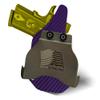HolsterBuilder OWB Paddle - Holster Replacement Paddle - USA Made Holster Attachment for Men & Women view 4