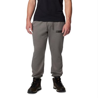 Columbia Men's Trek Jogger, Charcoal Heather/Puff Box Gem Logo, 2X Big