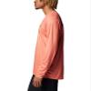 Columbia Men's Terminal Tackle PFG Fish Flag Long Sleeve, Faded Peach/Bright Nectar, X-Small view 3