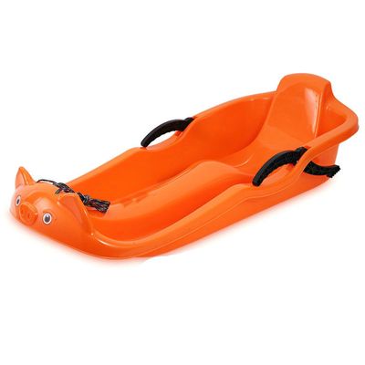 Two-Handle Children's Sledges, Frost-Resistant and Wear-Resistant Sledges, Two-Person Padded Sledges, Sledges with Backrests