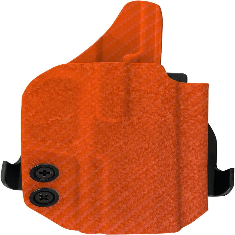 HolsterBuilder OWB Paddle, Durable & Lightweight Kydex Holster Attachment, USA Made Concealed Carry Holster Paddle for Men & Women