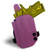 HolsterBuilder OWB Paddle, Durable & Lightweight Kydex Holster Attachment, USA Made Concealed Carry Holster Paddle for Men & Women view 3