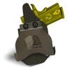 HolsterBuilder OWB Paddle, Durable & Lightweight Holster Attachment, USA Made Concealed Carry Holster Paddle for Men & Women view 4