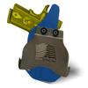HolsterBuilder OWB Paddle - Holster Replacement Paddle - USA Made Holster Attachment for Men & Women view 4