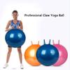 MDybf Fitness Ball Pilates Yoga Birthing Ball Croquet Ball 65cm with air Pump, Fitness Balance Training Childbirth Assistance Ball (Color : Orange) view 3