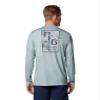 Columbia Men's Terminal Tackle PFG Blackline Long Sleeve, Crushed Blue/Blackline Trout, Small view 2