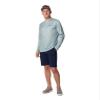 Columbia Men's Terminal Tackle PFG Blackline Long Sleeve, Crushed Blue/Blackline Trout, Small view 3