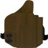 HolsterBuilder OWB Paddle, Durable & Lightweight Holster Attachment, USA Made Concealed Carry Holster Paddle for Men & Women view 1