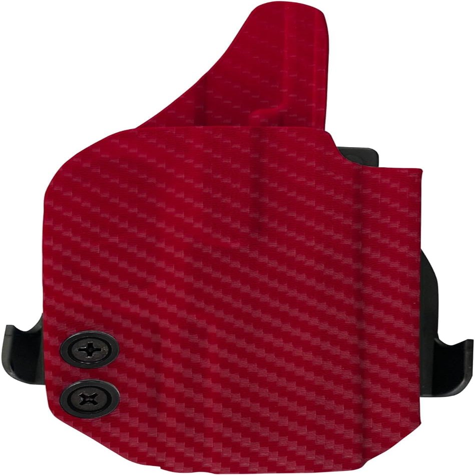 HolsterBuilder OWB Paddle, Durable & Lightweight Holster Attachment, USA Made Concealed Carry Holster Paddle for Men & Women