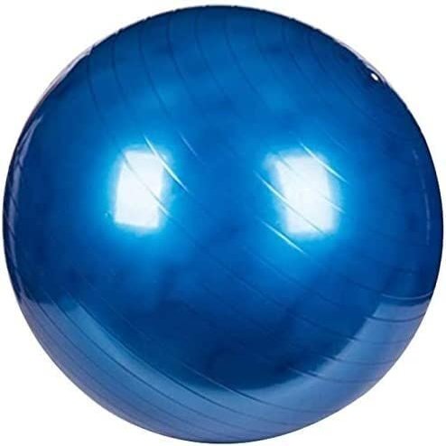 MDybf Fitness Ball Pilates Yoga Ball Fertility Ball Home Office Chair Shaping Physiotherapy Help Childbirth Balance Training Ballo (Color : Blue, Size : 75cm)