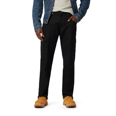 Levi Strauss Signature Gold Men's Contractor Cargo Pant, Raven