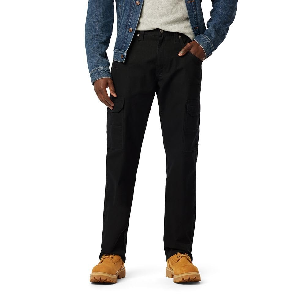 Levi Strauss Signature Gold Men's Contractor Cargo Pant, Raven