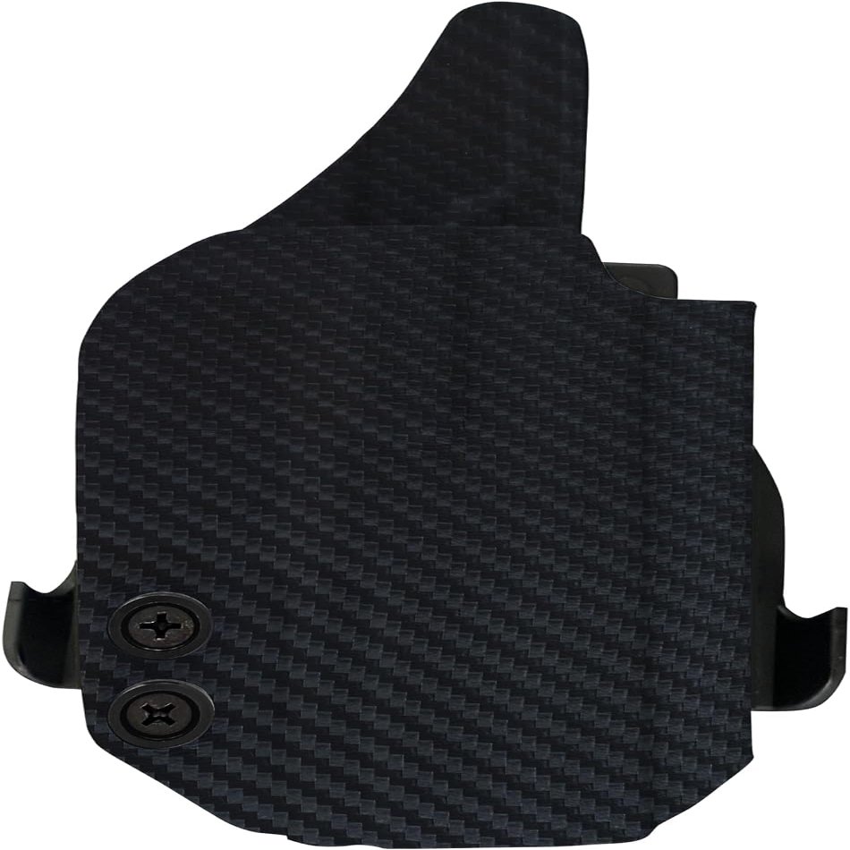 HolsterBuilder OWB Paddle, Durable & Lightweight Kydex Holster Attachment, USA Made Concealed Carry Holster Paddle for Men & Women
