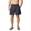 Columbia Men's Super Backcast II Water Short, Black Digiscale Print, Large view 1