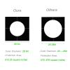 Afumazi Square Dartboard Backboard Surround, 4Pcs Spliced Dart Board Wall Protector view 2