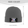 Kkaingg I Stand with Israel, American USA Flag,Support Israeli Beanie Hat Women Knitted Hat Men Knit Skull Cap Warm Hat Deep Heather view 3