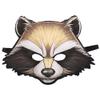 LOGOFUN Halloween Raccoon Mask Cute Animal Mask Realistic Raccoon Mask for Halloween Cosplay Party Accessories view 1