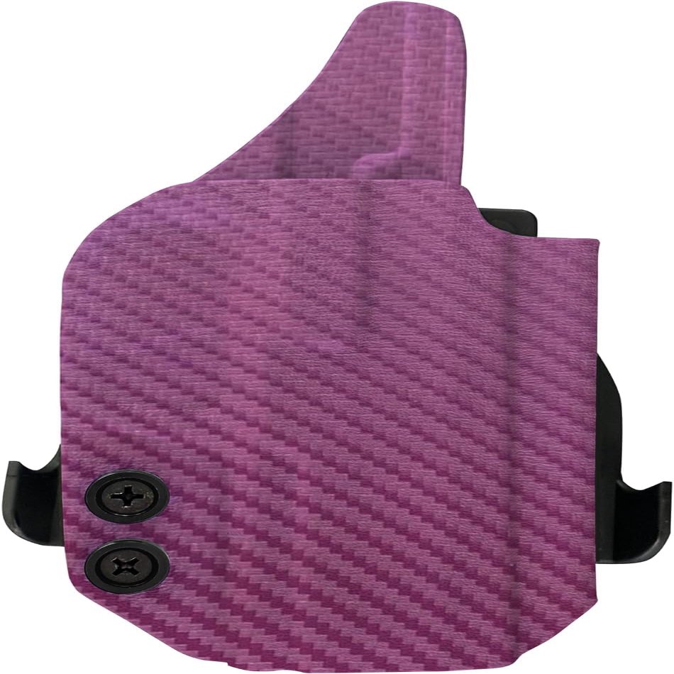 HolsterBuilder OWB Paddle, Durable & Lightweight Holster Attachment, USA Made Concealed Carry Holster Paddle for Men & Women