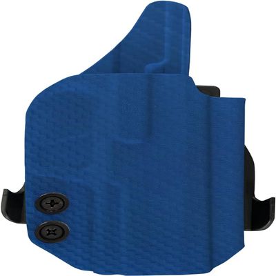 HolsterBuilder OWB Paddle, Durable & Lightweight Kydex Holster Attachment, USA Made Concealed Carry Holster Paddle for Men & Women