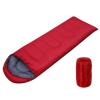 Winter Sleeping Bag Large Wide Sleeping Bag Camping Hiking Trips Warm Cool Weather Lightweight and Waterproof with Compression Bag Camping Hiking Essentials Sleep Accessories ( Color : Red , Size : 10 view 1