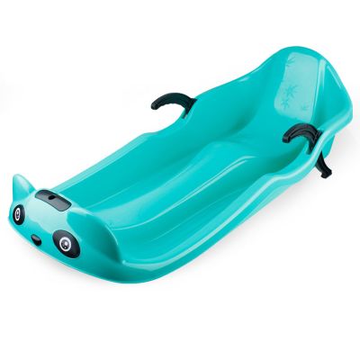 Snow Sledge Kids Double,Snow Sledge with Backrest,Plastic Snow Sled,Plastic Sleds for Sand,Snow Sledge Board