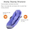 TUOYIBO Sleds for Kids, Plastic Snow Sled, Kids Sleds for Snow with 2 Handles and Pull Ropes, Thickened Sled view 4