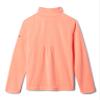 Columbia Youth Girls Glacial Fleece Half Zip, Hot Coral, Small view 2