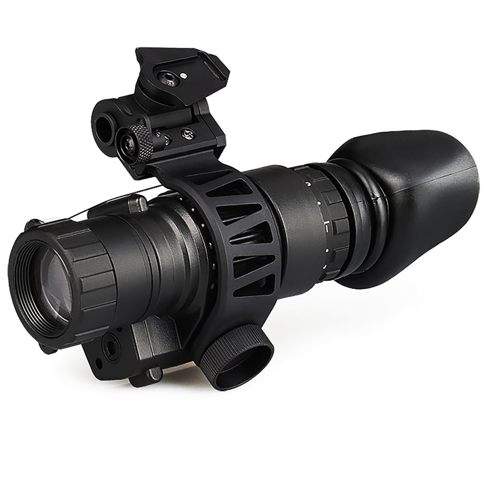 PVS-14 Monocular Night Vision Goggle Models - with functionality, Digital Night Vision Goggle IR Night Vision Monocular, Suitable for Night Vision Hunting Cosplay Tactical Hunting Dummy