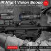 PVS-14 Monocular Night Vision Goggle Models - with functionality, Digital Night Vision Goggle IR Night Vision Monocular, Suitable for Night Vision Hunting Cosplay Tactical Hunting Dummy view 2