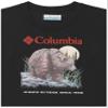 Columbia Youth Boys La Poudre Pass Short Sleeve Tee, Black/Naturally at Home, X-Large view 3