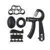 5-in-1 Exercise Set: Hand Grippers, Finger Exerciser, Grip Rings & Stress Relief Balls - Perfect Workout Equipment for Women & Athletes with Adjustable Resistance Vertical Foregrip