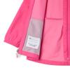 Columbia Youth Girls Switchback II Rain Jacket, Pink Ice, XX-Small view 3