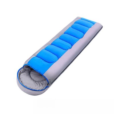 ALLC Winter Sleeping Bag Sleeping Bag for Adult Single Person Cold-Proof and Warm Thickened Cotton Sleeping Bag Camping Hiking Essentials Sleep Accessories (Color : Blue, Size : A)