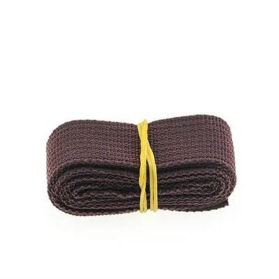 Webbing Strap Cinta De Lona De 5 Metros Y 25mm, Bolsa De Algodn, Correas De Polister/algodn, Bolsa De Costura Heavy Cotton Webbing (Color : Coffee 5M)
