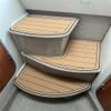 Algasan Boat EVA Faux Teak Decking Floor Compatible with 2000-2006 Bayliner 2855 Upper Deck Pads Boat EVA Foam Faux Teak Deck Floor Mat view 3