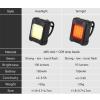 Bike Lights Type-C USB Rechargeable (White + Red) view 2